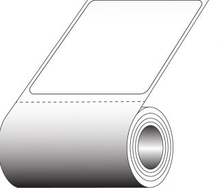 Blank Thermal Printer Shortened Altered Label Roll Stock (1,000 labels/covers per package, 5.75-inch roll, 3-inch core)